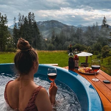 Willa Na Polanie Z Jacuzzi Кошелско Екстериор снимка